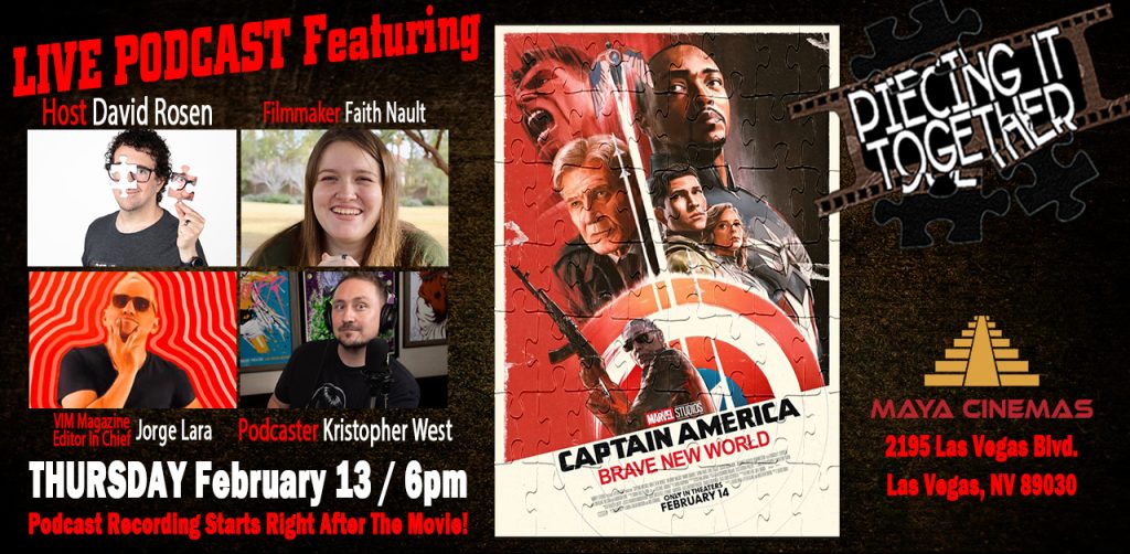Captain America 4 LIVE SHOW Flyer