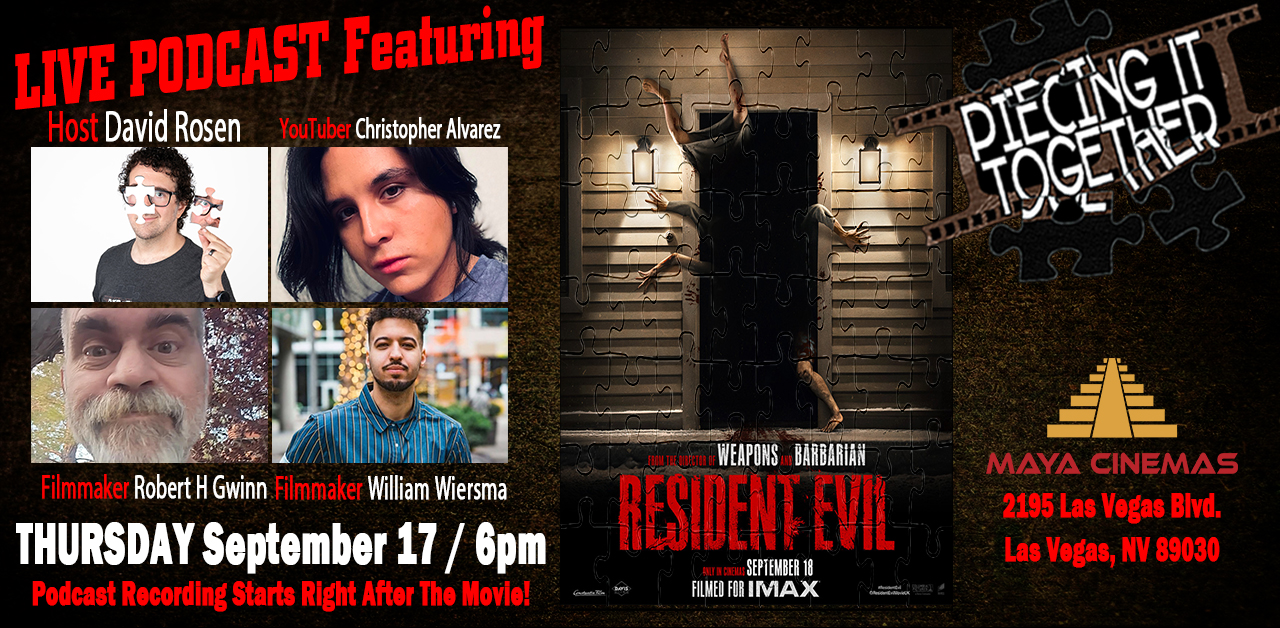 Resident Evil LIVE SHOW – Thursday, September 17th in Las Vegas