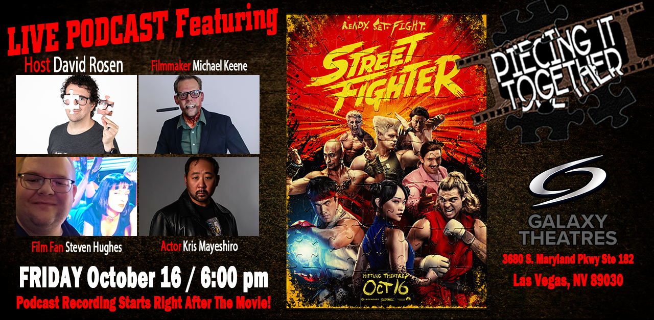 Street Fighter LIVE SHOW – Friday, October 16 in Las Vegas
